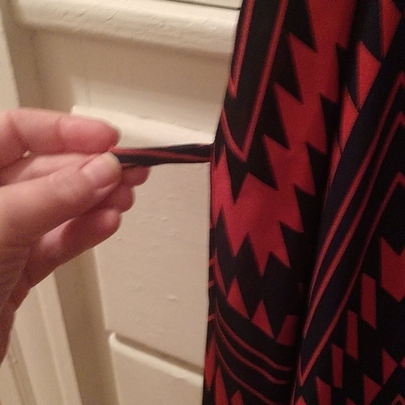 Collective Concepts Chevron Sleeveless Dress - Picture 5 of 7